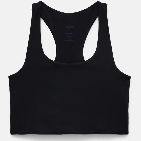 BNWT Girlfriend Collective Black Paloma Racerback Bra, small - Picture 5 of 7